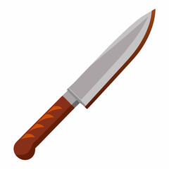 knife isolated on white background