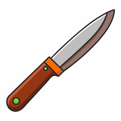 knife isolated on white