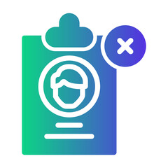 cancel Gradient icon