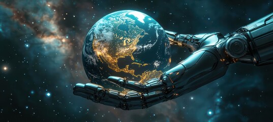 Robotic hand support ais vision for humanitys cosmic future