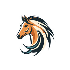 Horse Head Logo Design.