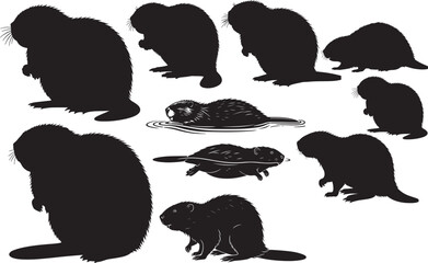 Beaver Silhouette