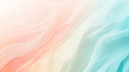 Pastel gradient fabric background with soft flowing waves and elegant texture