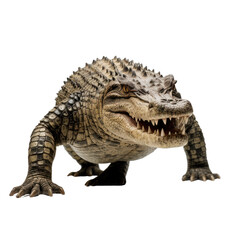 Obraz premium Commercial Crocodile Image on transparent background
