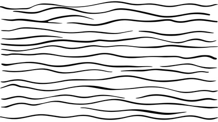 Abstract Starry Background Illustration With Black And White Lines