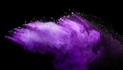 Generated image of hyper realistic background with a spray of purple color