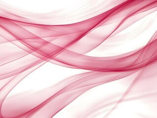 Abstract Pink Wave Swirls Background Design