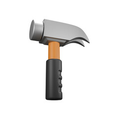 3D Claw Hammer with Rubber Handle