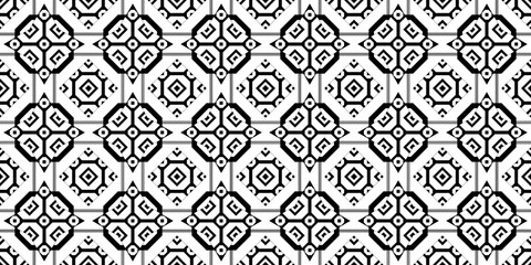 Seamless Transparent Retro Vintage Art Deco Geometric Pattern Background