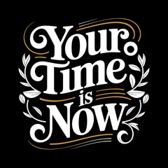 Obraz premium Trendy Typography T-Shirt – Beautifully written, Modern and Stylish T-Shirt Designs for Everyday Wear