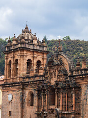 Obraz premium Cathedral Basilica of the Virgin of the Assumption in Cusco, Peru