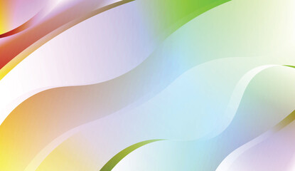Template Modern Background With Curves Lines. For Elegant Pattern Cover Book. Vector Illustration with Color Gradient.