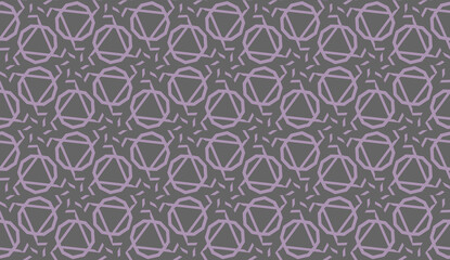 Vector background in triangles style. Abstract design with curved line. For you business, advert, wallpaper. Brown purple color. Seamless