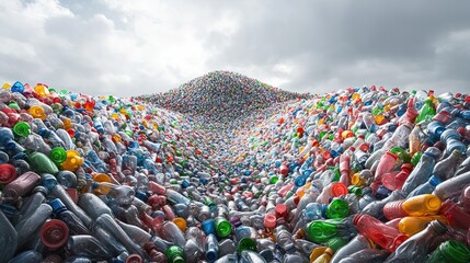 Fototapeta premium Snowy mountain landscape with clear sky and scenic view of nature