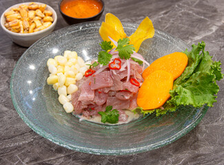 Ceviche de pescado