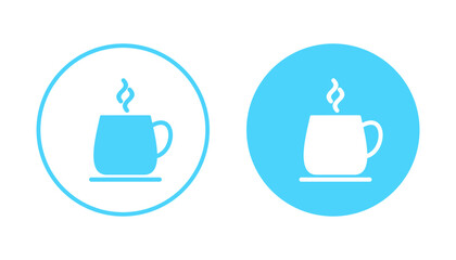 coffee cup icon vector. cup a coffee sign and symbol