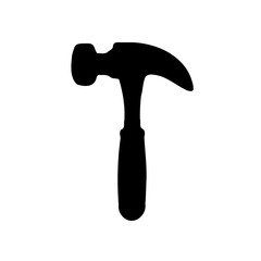 Hammer Silhouette Crafting Toolkit Essential Tool