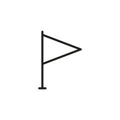 Obraz premium flag icon vector 