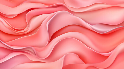 Obraz premium Soft pink waves create calming and elegant background