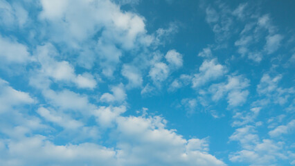 white clouds against blue sky background