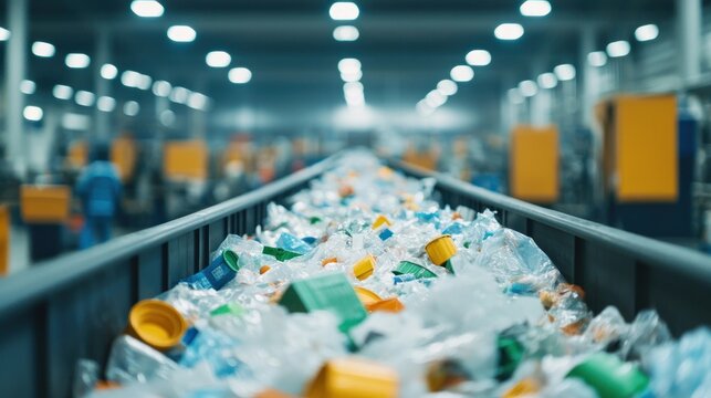 Revolutionizing waste management science and technology in action at a high-tech recycling facility