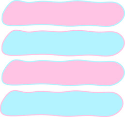 Organic List Menu Element Set