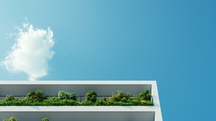 Aerial photography of innovative green building designs in urban landscapes integrating science and technology