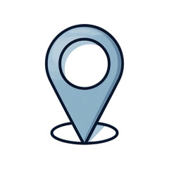  Icon Marker Or Route Position Navigator Sign And Travel Navigation Pin Road Map Pointer Symbol Isolated On Transparent Background, Generative AI
