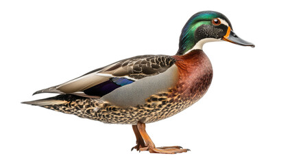 Obraz premium Colorful Duck Profile