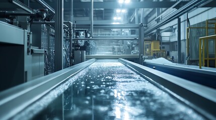 underground parking lot