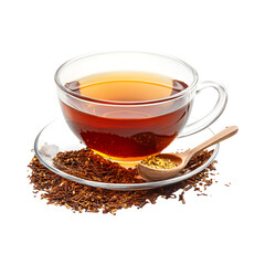 Honey Spiced Rooibos Tea Cup Isolated on Transparent Background