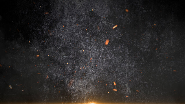 Echoes of Fire Sparks Cinematic Trailer Title Background