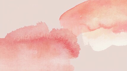 Fototapeta premium Vintage Watercolor Abstract Background - Textured Artistic Clouds