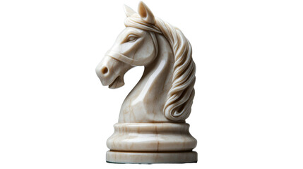 wooden horse isolated