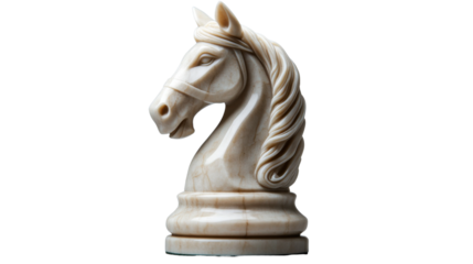 wooden horse isolated