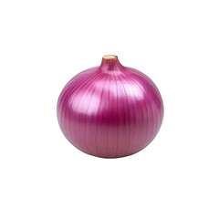 Isolated Red Onion Photo On Transparent Background Fresh Vegetable