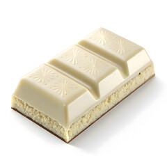 Red drop of blood isolated on white background