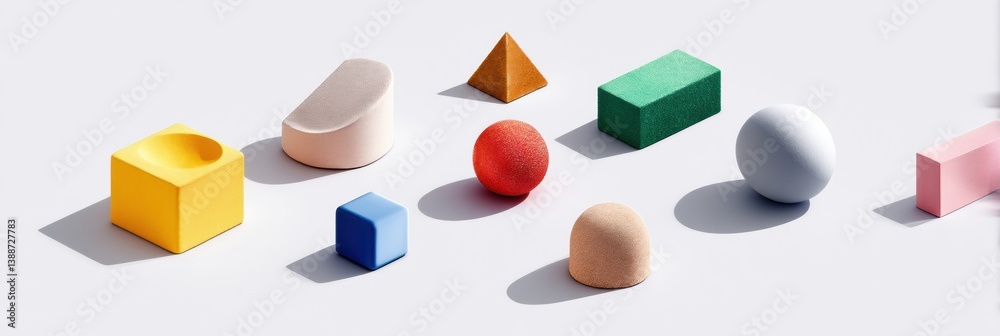 Poster Minimalist Geometric Innovative Design Elements for Digital Branding, Creative Tech Visualization and Modern Visual Communication Strategies