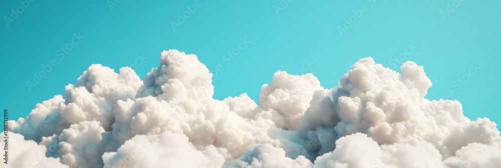 Aufkleber climate analytics minimalist cloud formation visual next-gen weather forecasting imagery for ai-driv