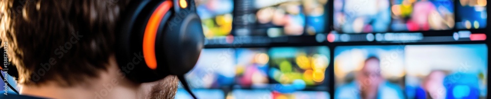 Aufkleber immersive digital workflow ai-enhanced media production showcasing next-gen creative professional ed