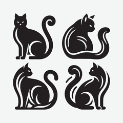 Download our Cat Vector Bundle featuring high-quality, adorable cat illustrations perfect for graphic design, print, and digital projects. Ideal for cat lovers and creatives!