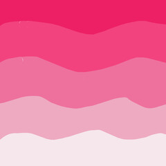 vector illustration waves pink gradation pattern background