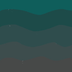 vector illustration wave green gradation background