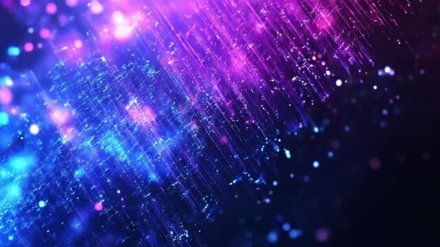 Abstract city lights digital art background