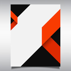 Obraz premium Business template graphic on abstract background for decoration.