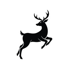 deer silhouette vector