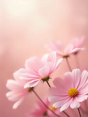 Fototapeta premium delicate pink flowers