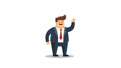 Flat AI Investment Analysis: Machine Learning for Market Trends, Portfolio Optimization & Data-Driven Recommendations - Cute Vector Illustration