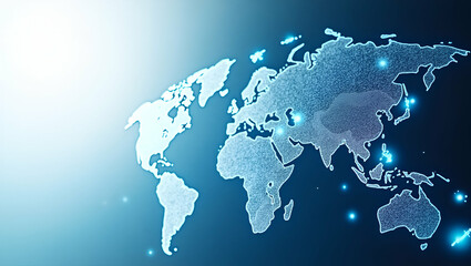 Dynamic Visual Narrative of Decentralized Global Finance: Empowering Inclusive Financial Ecosystems with Blockchain, Smart Contracts, and Transparent Digital Ledgers - Stock Photo Concept