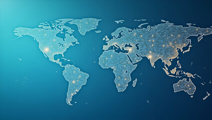 Obraz premium Seamless Global Commerce: Visualizing Borderless Money Movement Through Integrated Digital Payment Networks and Automated Clearance Systems in Stock Photography